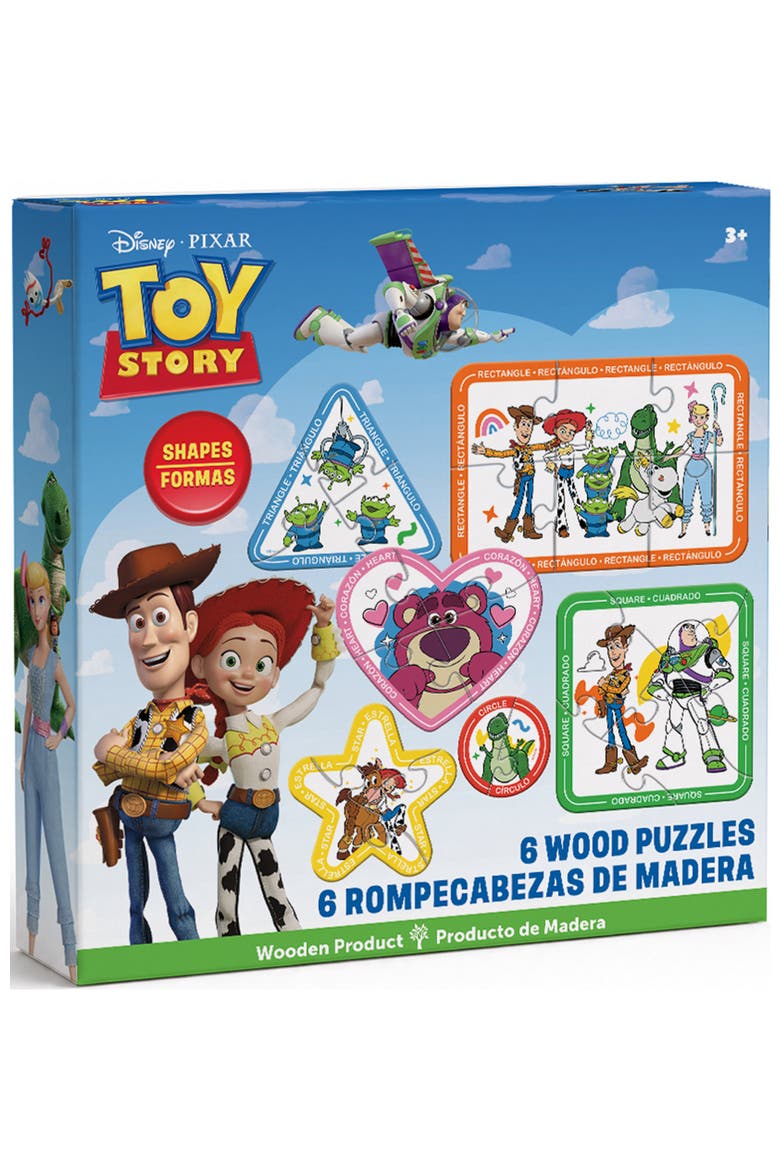 Toy Story 6-Pack Wood Shaped Puzzles, Main, color, Multicolor