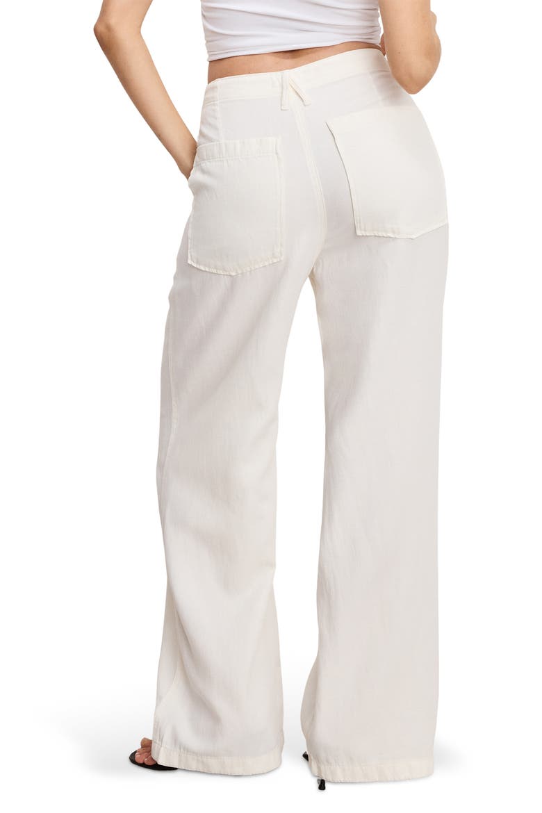 Lite Cotton Blend Pants, Alternate, color, CLOUD WHITE001