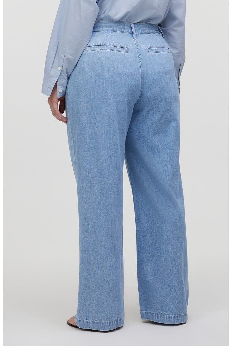 The Harlow High Waist Wide Leg Jeans, Alternate, color, BENICIA WASH