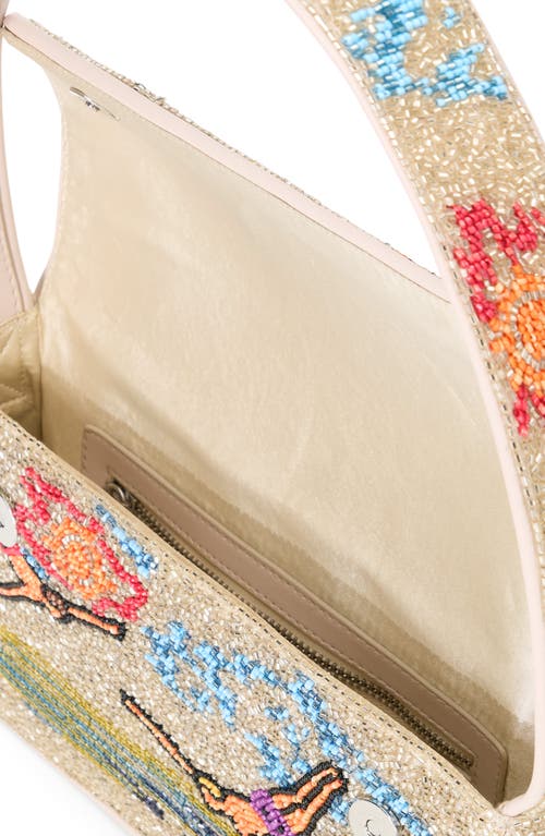 STAUD STAUD TOMMY BEADED SHOULDER BAG 