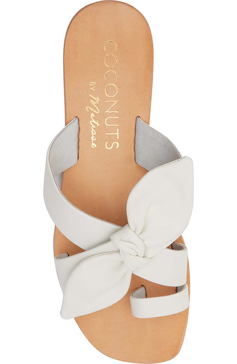 Coconuts by Matisse Vaughn Toe Loop Sandal, Alternate, color, White