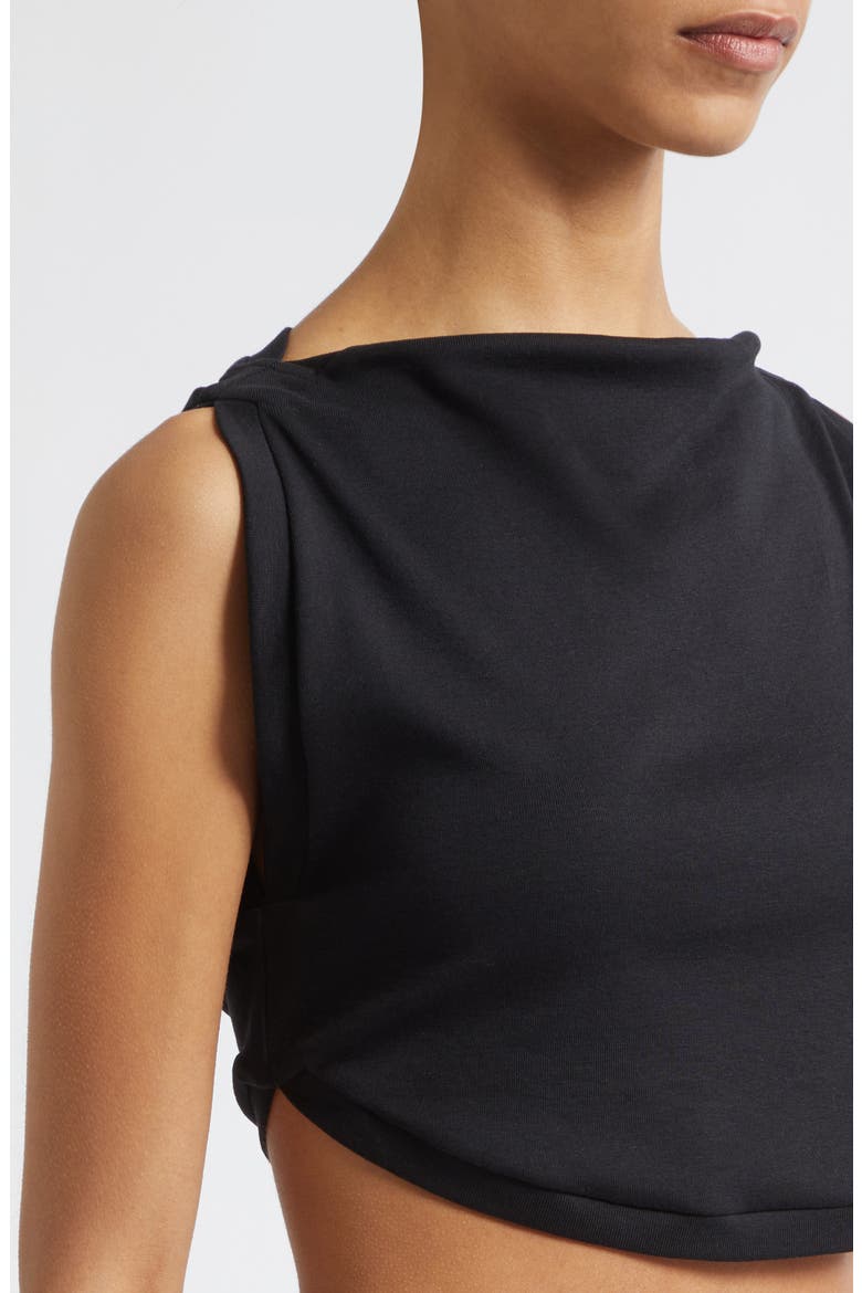 Mae Crop Tank, Alternate, color, BLACK