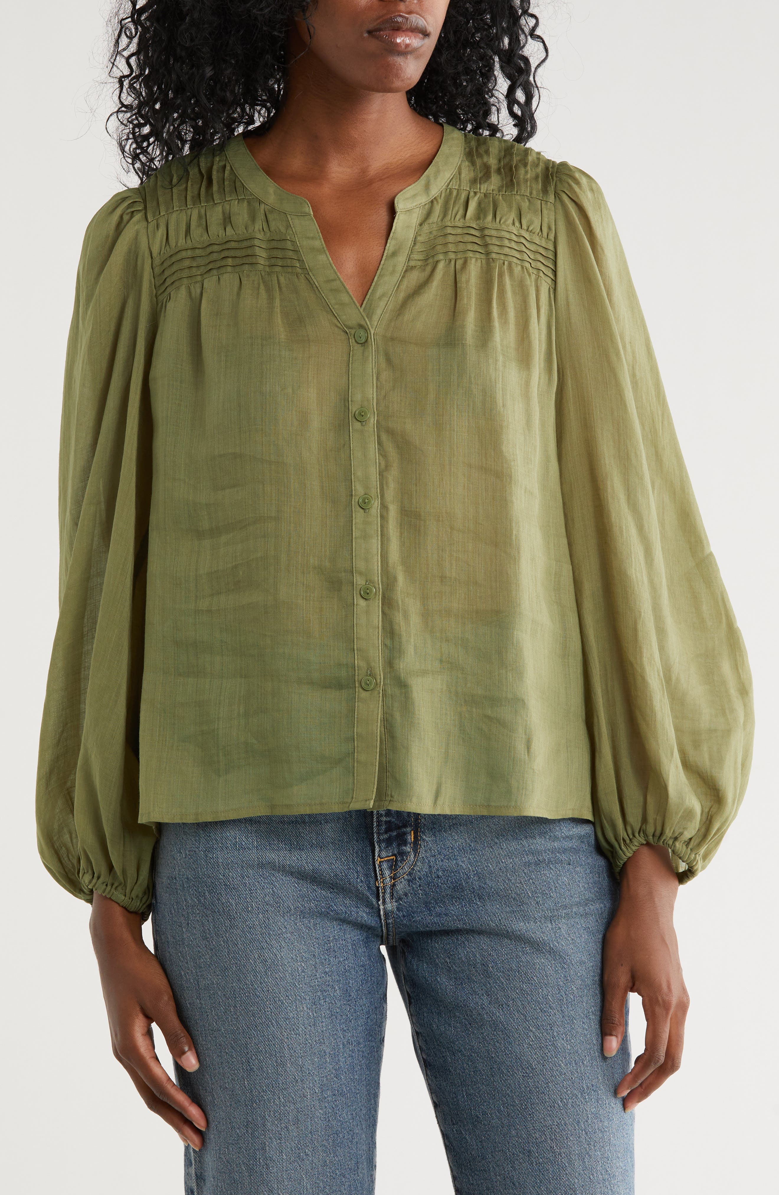 Tommy Bahama Palm Breeze Pintuck Button-Up Shirt