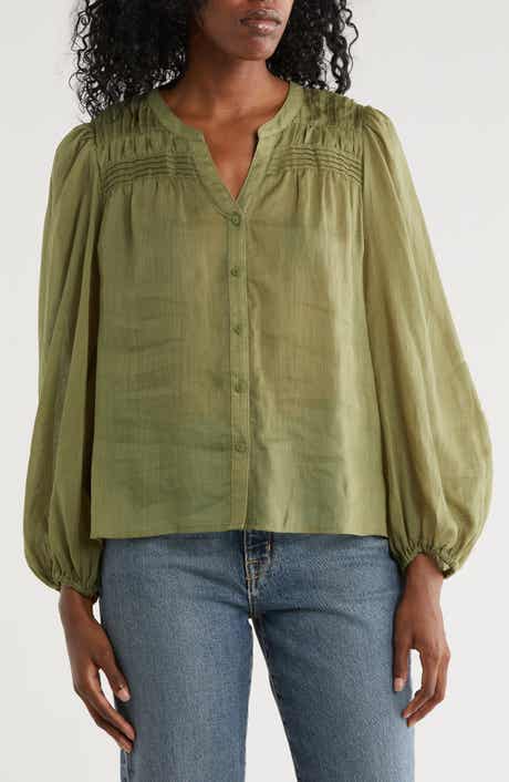 Tommy Bahama Palm Breeze Pintuck Button-Up Shirt