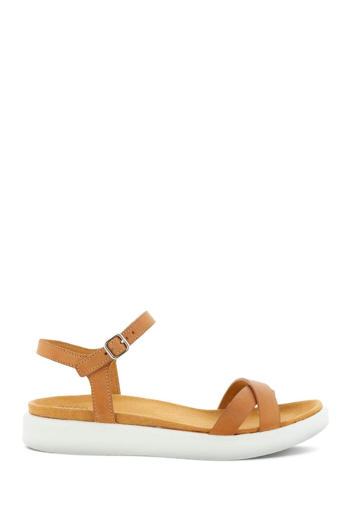ECCO Yuma Ankle Strap Sandal, Alternate, color, 02021Lion