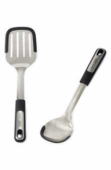 BergHOFF 2-Piece Turner Spatula & Serving Spoon Set