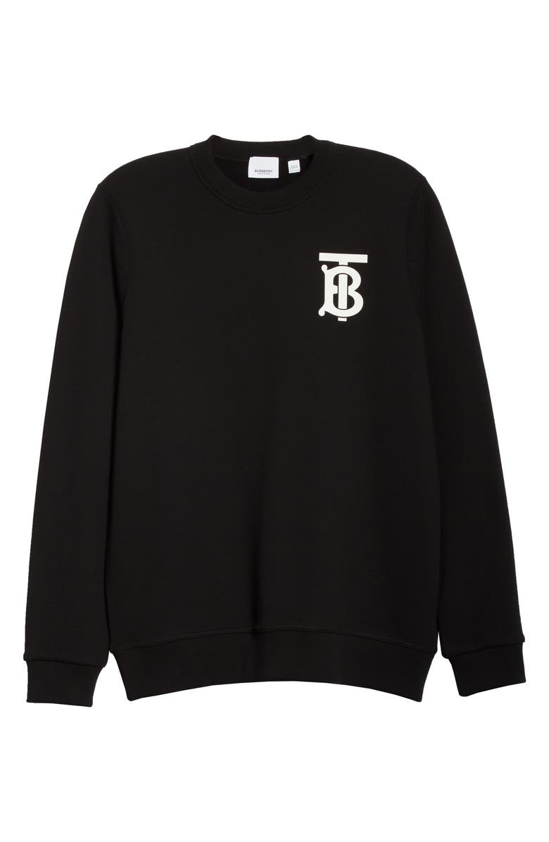 Burberry Dryden TB Monogram Sweatshirt, Alternate, color, 