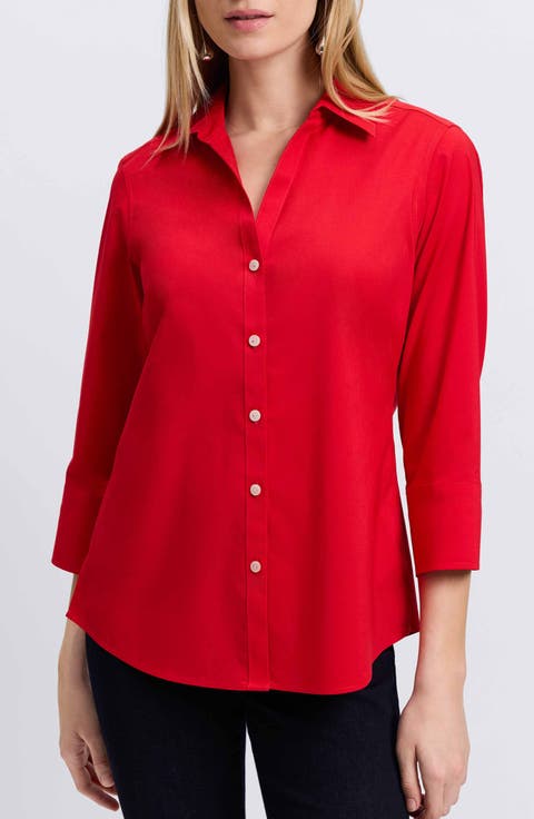 Mary Button-Up Blouse