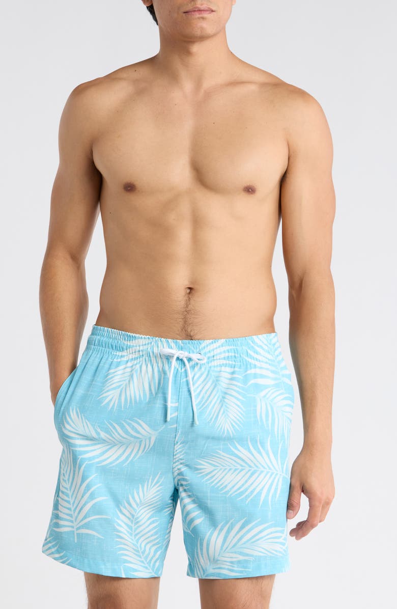 Trunks Surf & Swim Co. Sano 6.5-Inch Swim Shorts, Main, color, Tide Blue