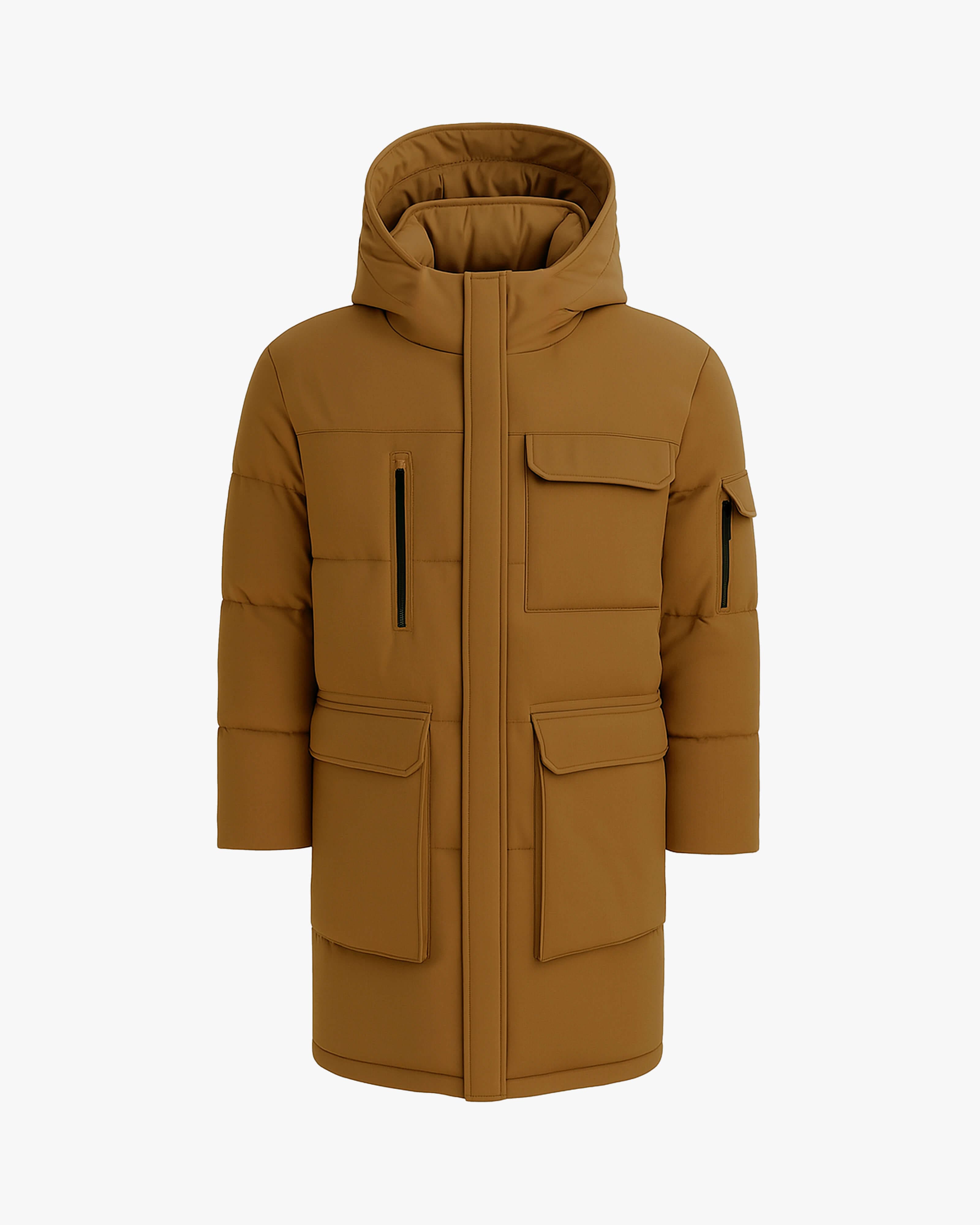 COMPASS | Hooded Recycled Down Winter Jacket - image 5
