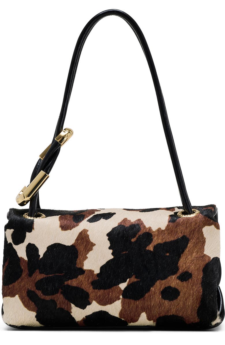 Marc Jacobs The Mini Dual Genuine Calf Hair Handbag, Alternate, color, Mocha Multi