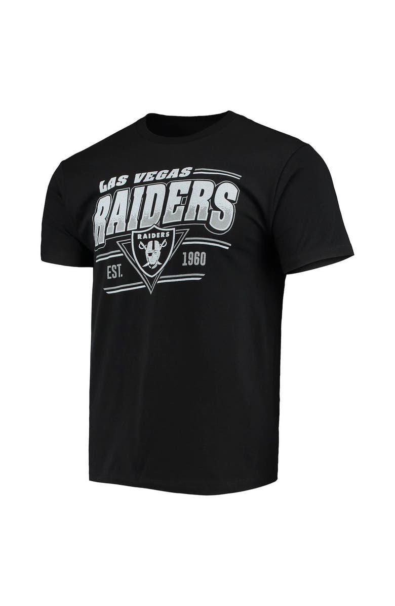 Junk Food Men's Junk Food Black Las Vegas Raiders Throwback T-Shirt, Alternate, color, Black