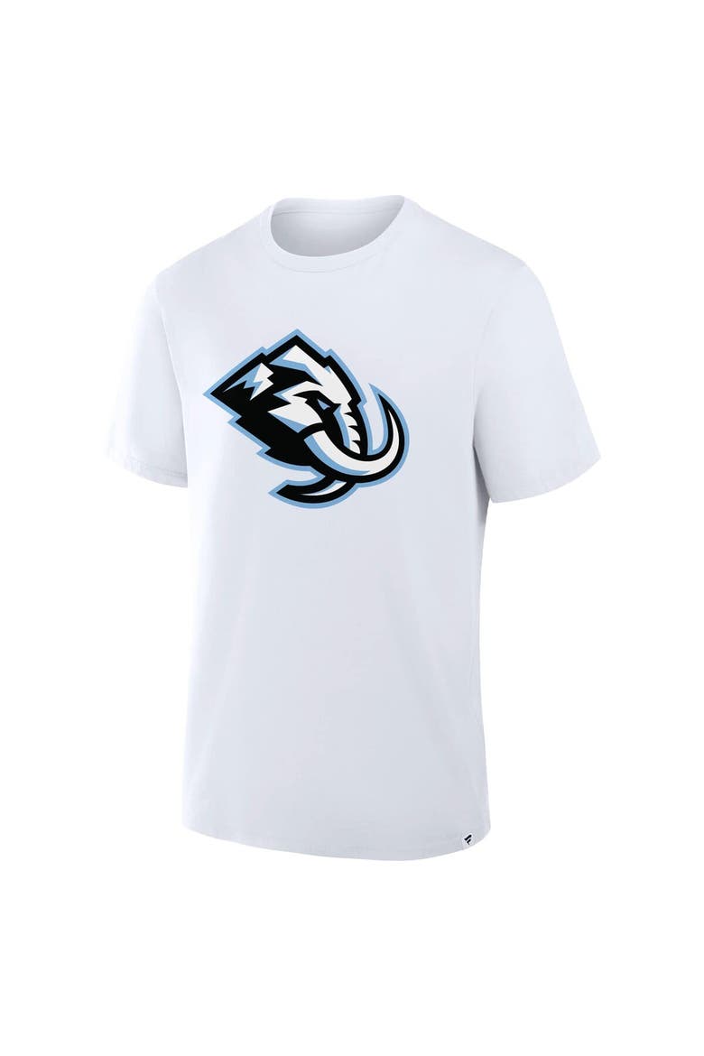 Men's Fanatics  White Utah Mammoth Primary Logo Legacy T-Shirt, Alternate, color, White
