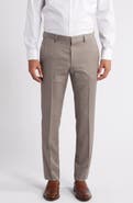 BOSS Genius Slim Fit Wool Suit Pants