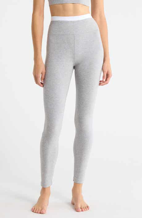 Space Dye High Waist Midi Leggings