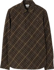 Burberry Classic Fit Check Cotton Shirt