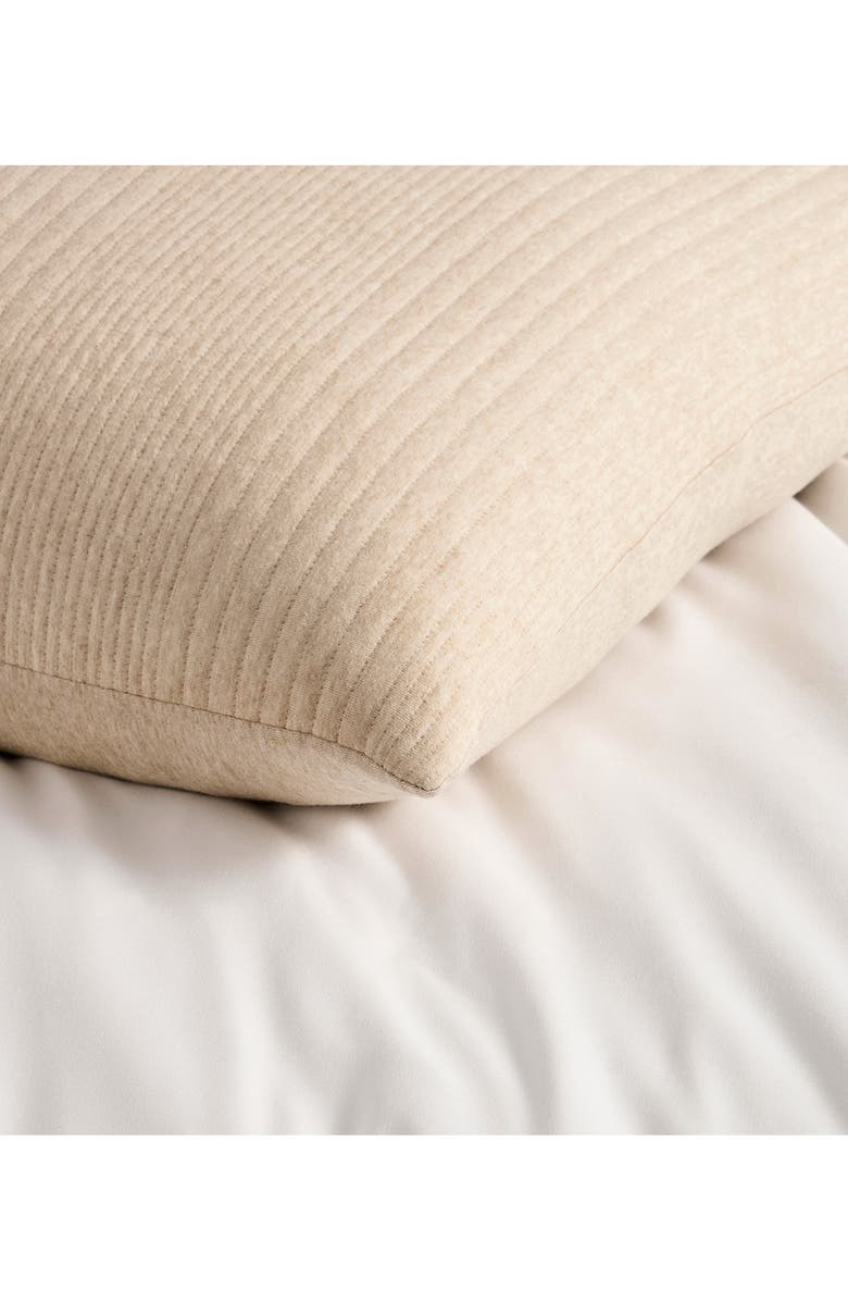 DKNY Pure Pure Rib Jersey Accent Pillow, Alternate, color,