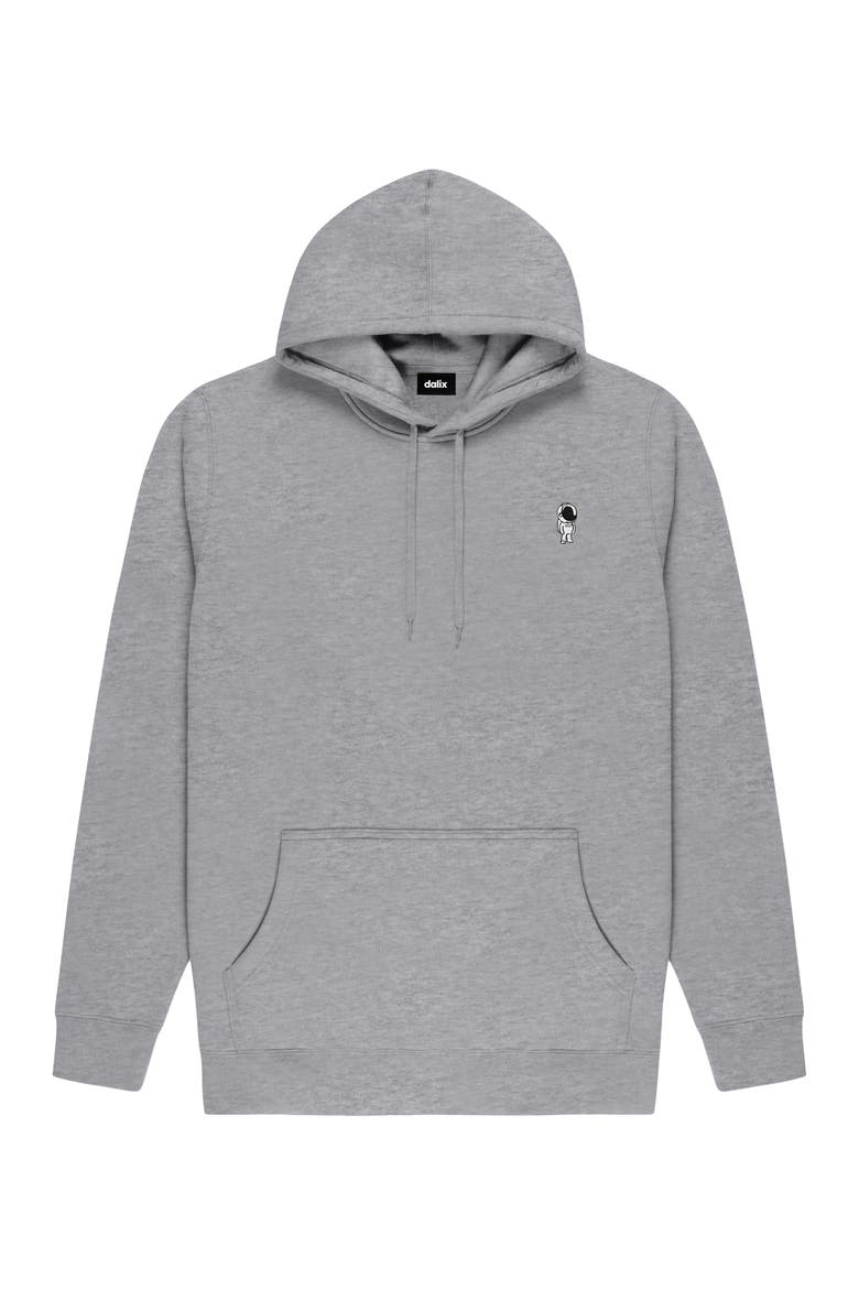 Astronaut Midweight Fleece Classic Hooded Sweatshirt, Main, color, Athletic Heather