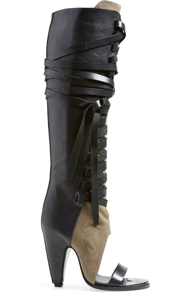 Ivy Kirzhner 'Alps' Open Toe Over the Knee Boot, Alternate, color,