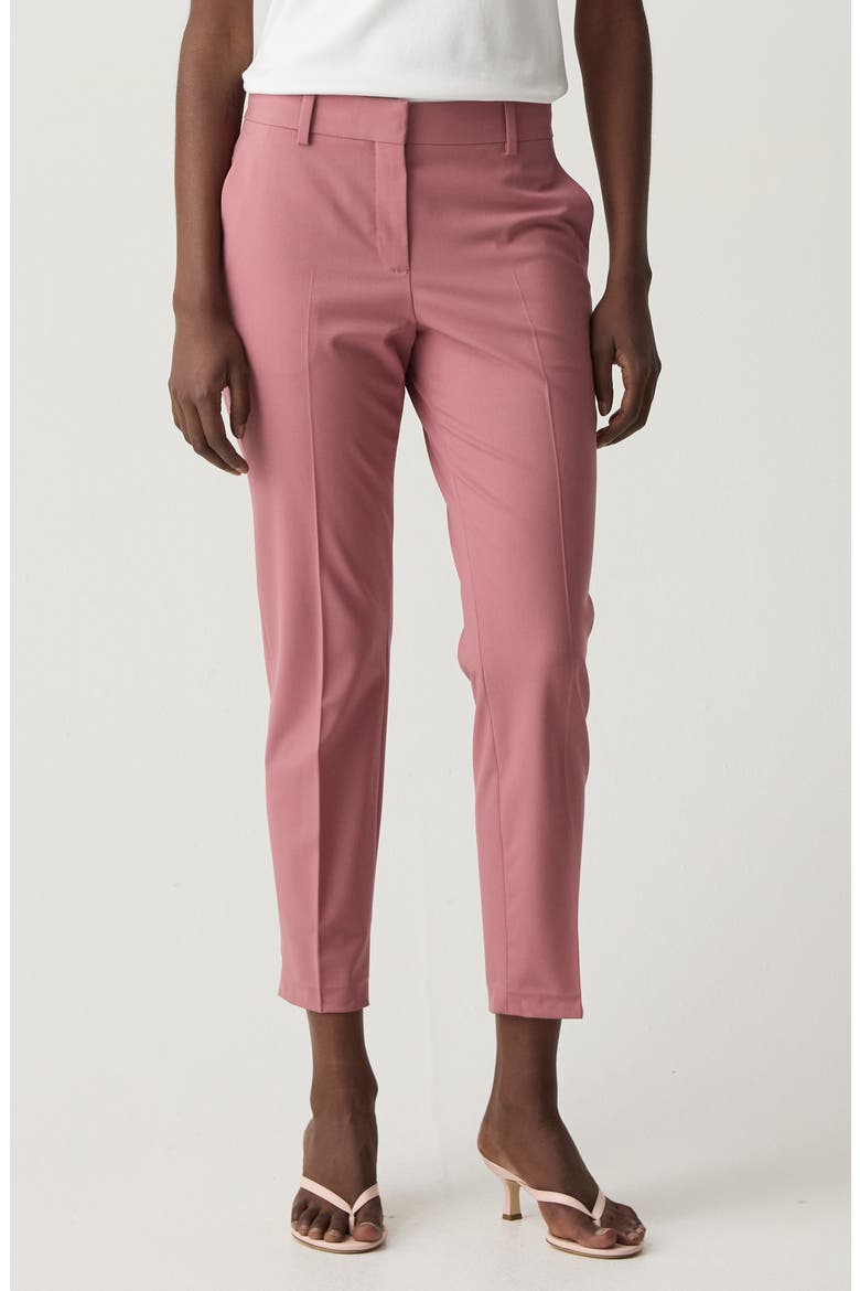 Treeca 2 Crop Suit Pants, Main, color, DUSTY ROSE - SR5