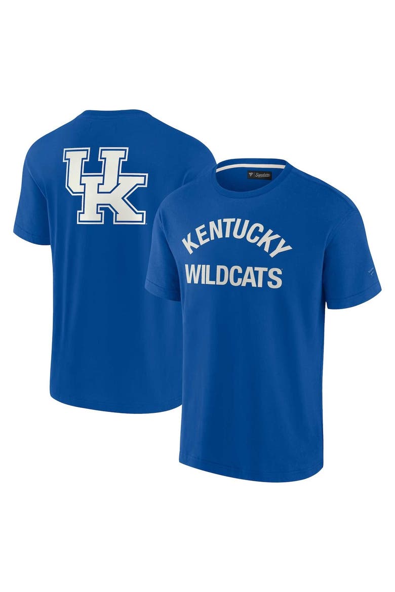 Unisex Fanatics Signature Royal Kentucky Wildcats Elements Super Soft Short Sleeve T-Shirt, Alternate, color, Royal