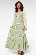 ModCloth Bella Tiered Maxi Skirt, ModCloth x Gunne Sax