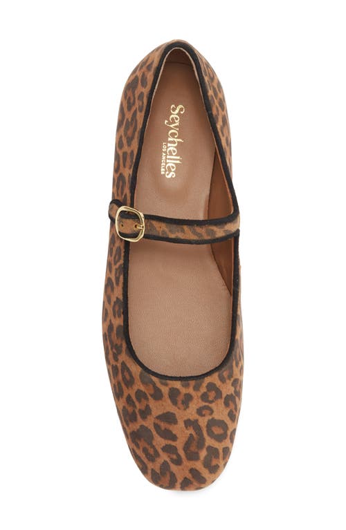 Seychelles Magnolia Mary Jane Flat In Brown