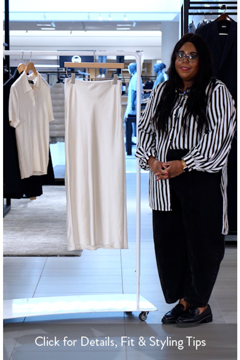 Bias Cut Maxi Skirt (Women) | Nordstrom