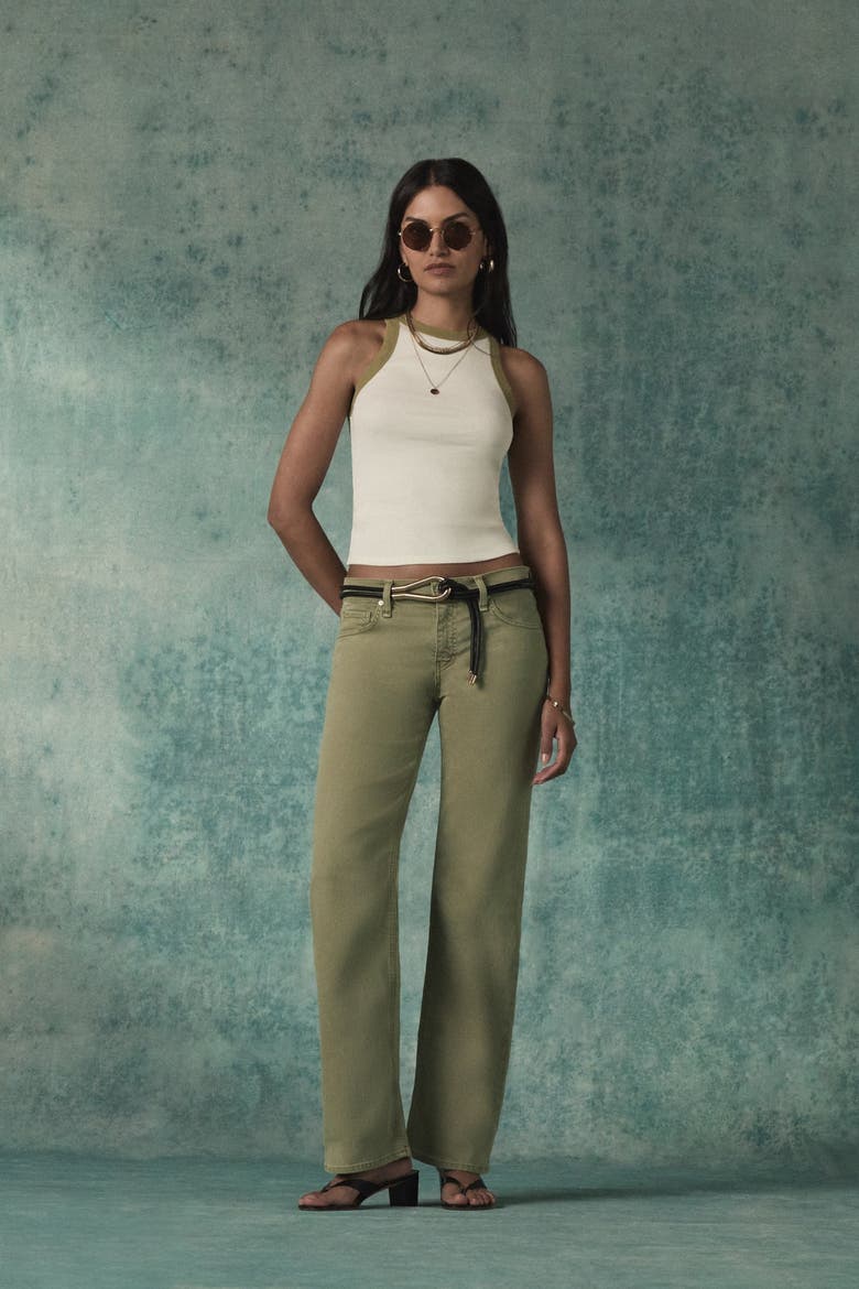 Kelli Loose Straight, Alternate, color, WASHED DRIED HERB