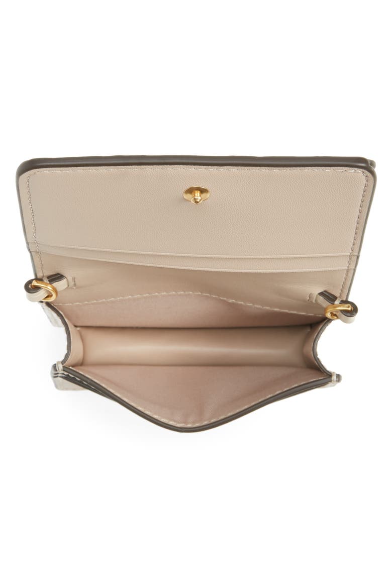 Nano Walker Leather Wallet on a Chain, Alternate, color, JAMAICA SAND