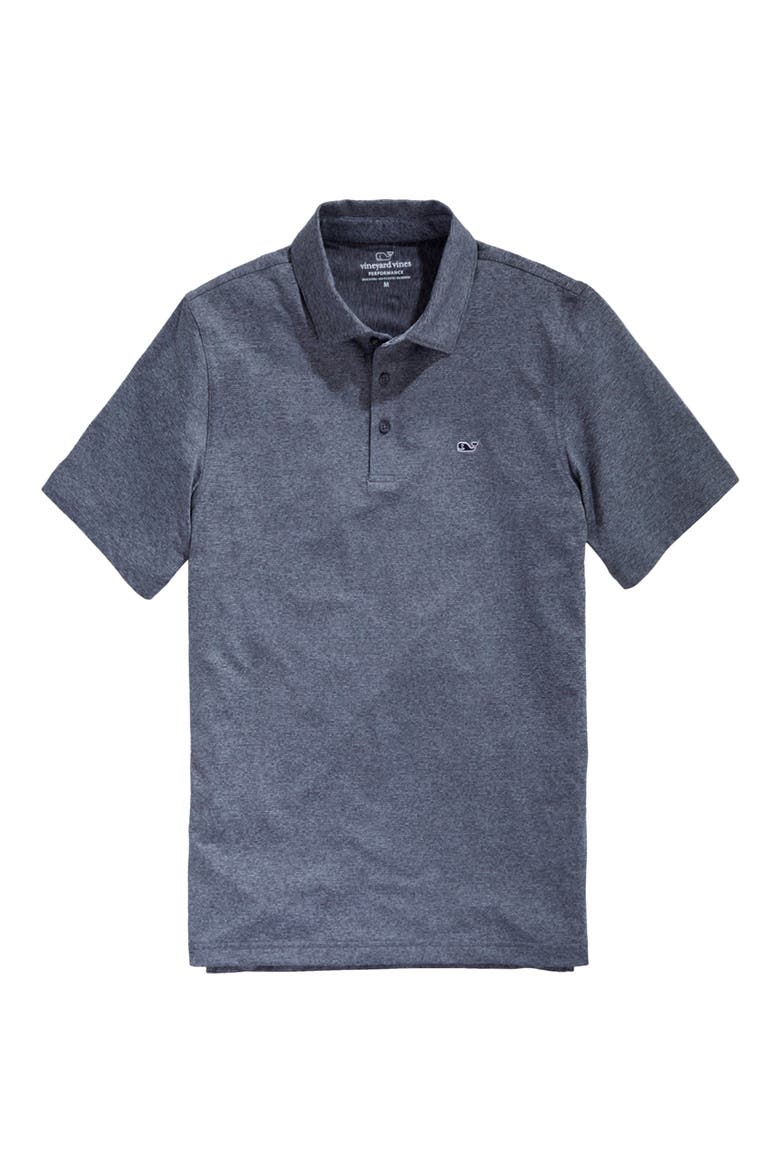 Destin Stripe Sankaty Performance Polo, Main, color, EVENING SKY