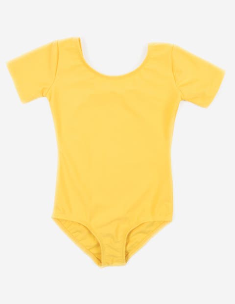 Girls Short Sleeve Leotard