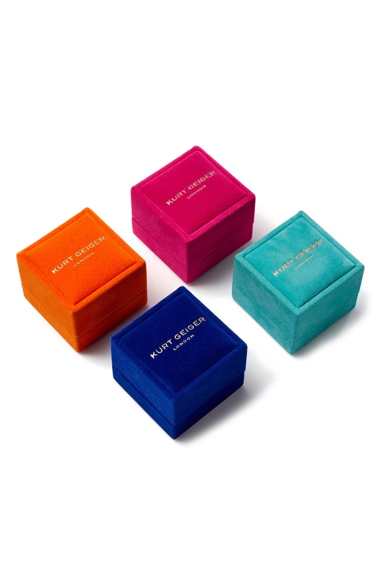 Kurt Geiger London Rainbow Wave Cocktail Ring, Alternate, color, Multi