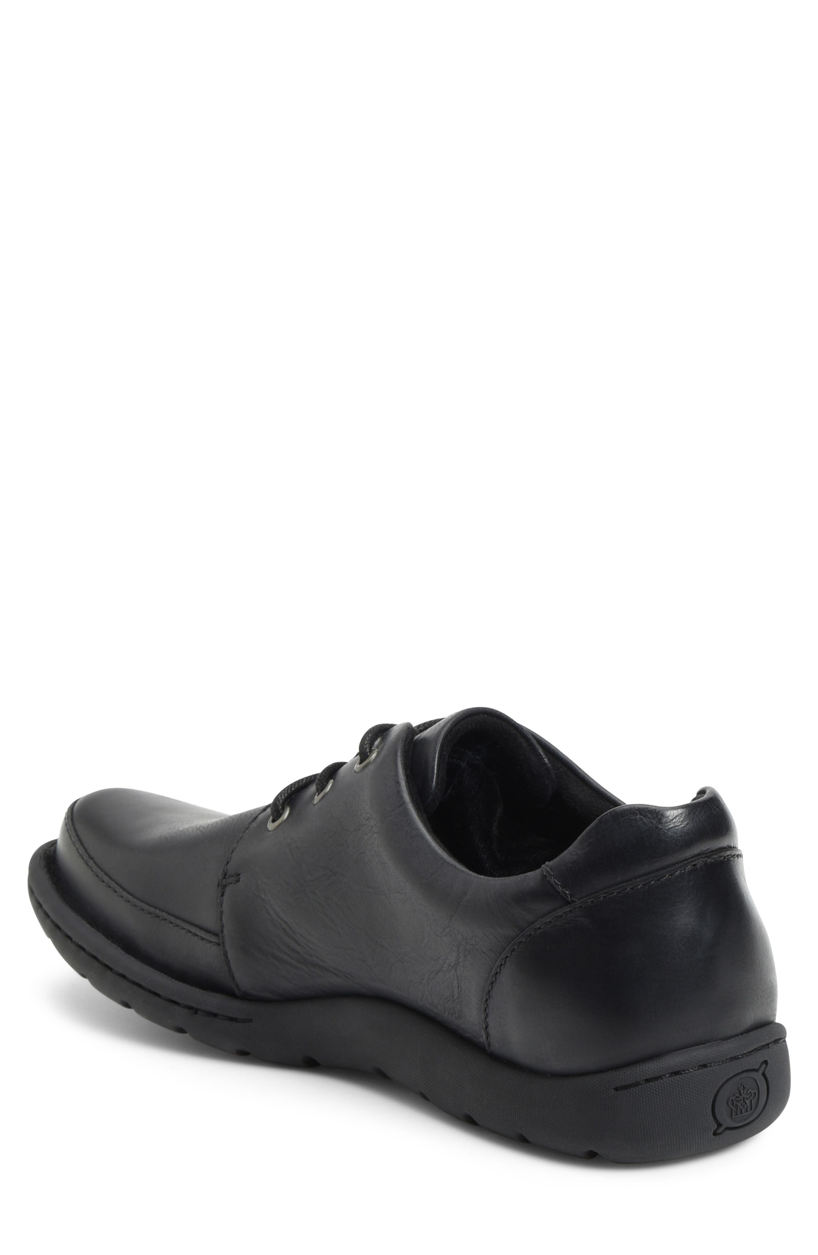 Børn Nigel Plain Toe Derby, Alternate, color, Black Leather