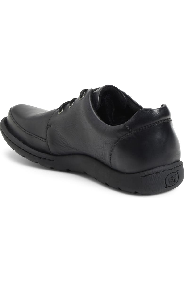 Børn Nigel Plain Toe Derby, Alternate, color, Black Leather