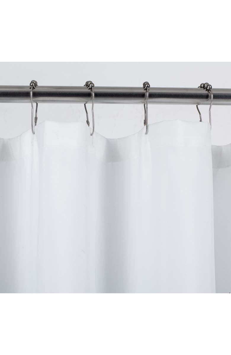 DAINTY HOME Ombré Shower Curtain, Alternate, color, Blue