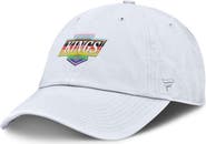 FANATICS Men's Fanatics White Los Angeles Kings PRIDE Adjustable Hat