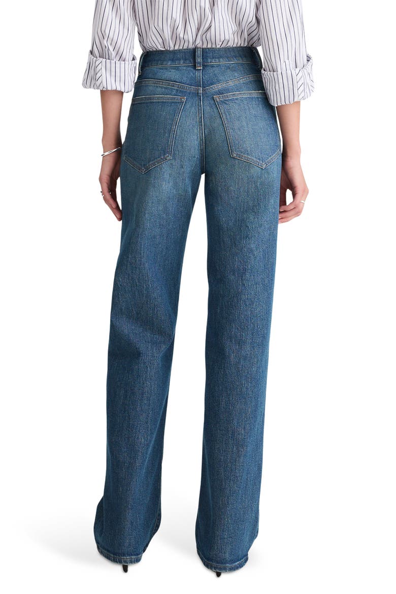 The Perfect Wide Leg Jeans, Alternate, color, HARVEY WASH