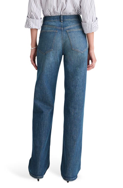 Madewell The Perfect High Waist Wide Leg Jeans In Blue