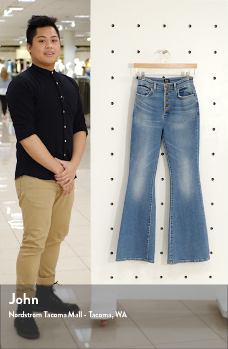 High Waist Flare Jeans, sales video thumbnail