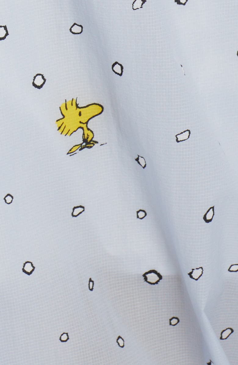 Moncler x Peanuts<sup>®</sup> Erne Woodstock Hooded Long Coat, Alternate, color, 