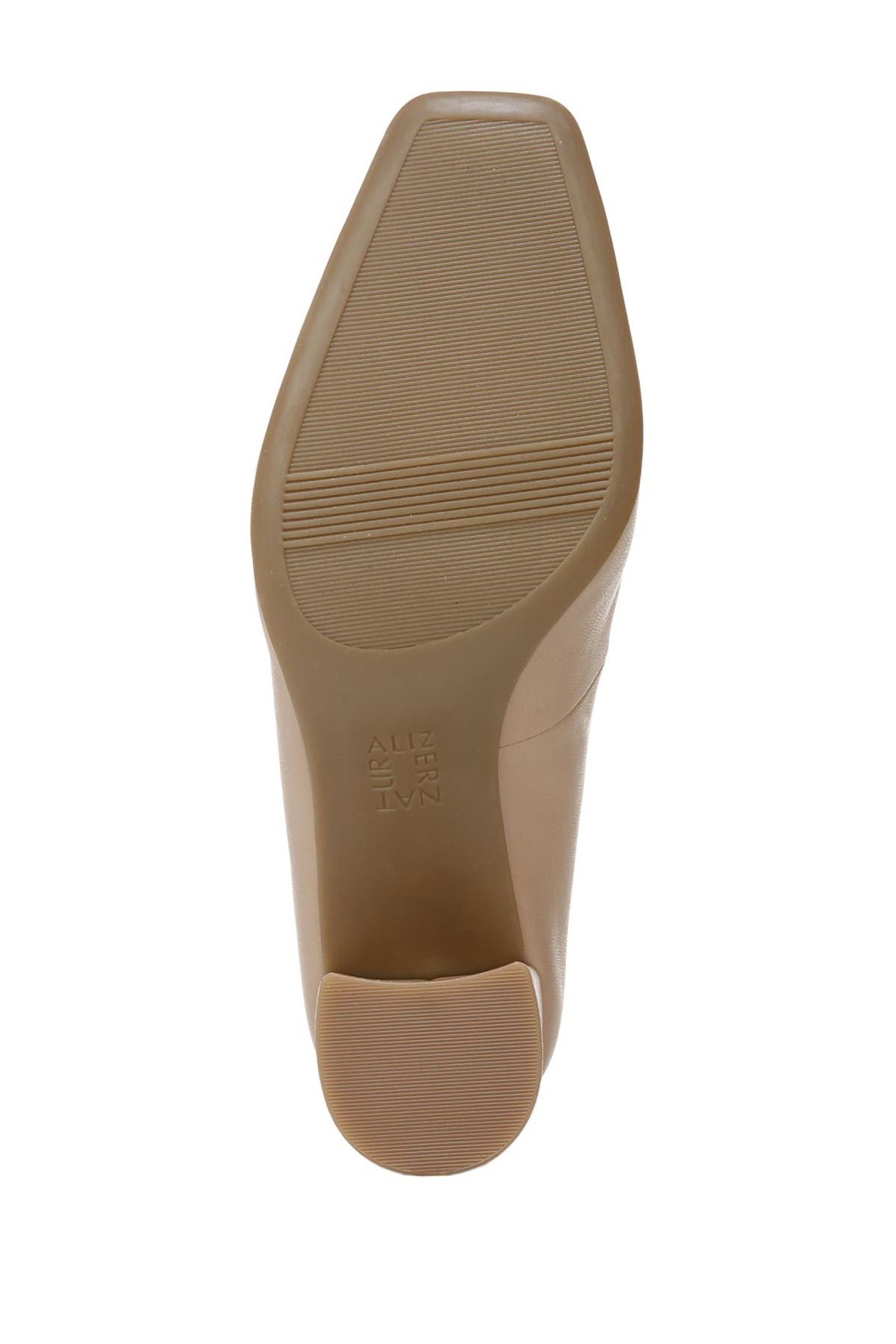 Warner Square Toe Pump - Wide Width Available, Alternate, color, BARELY NUDE