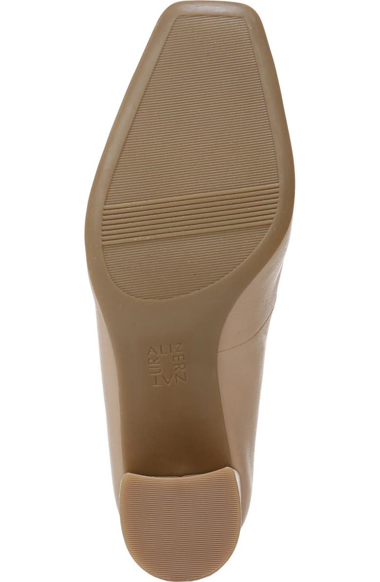Naturalizer Warner Square Toe Pump - Wide Width Available, Alternate, color, Barely Nude
