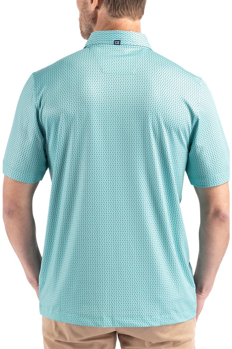 Pike Shadow Check Print Polo, Alternate, color, FRESH MINT