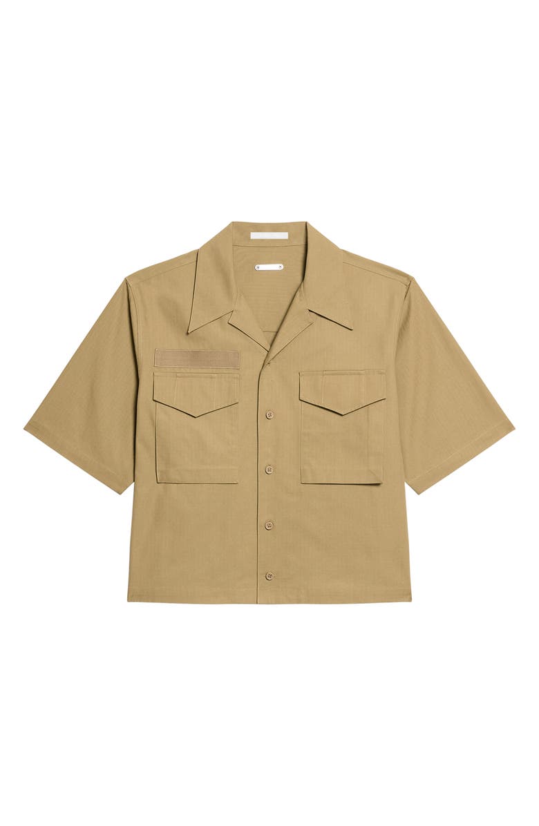 Helmut Lang Boxy Ripstop Cotton Field Shirt, Alternate, color, 