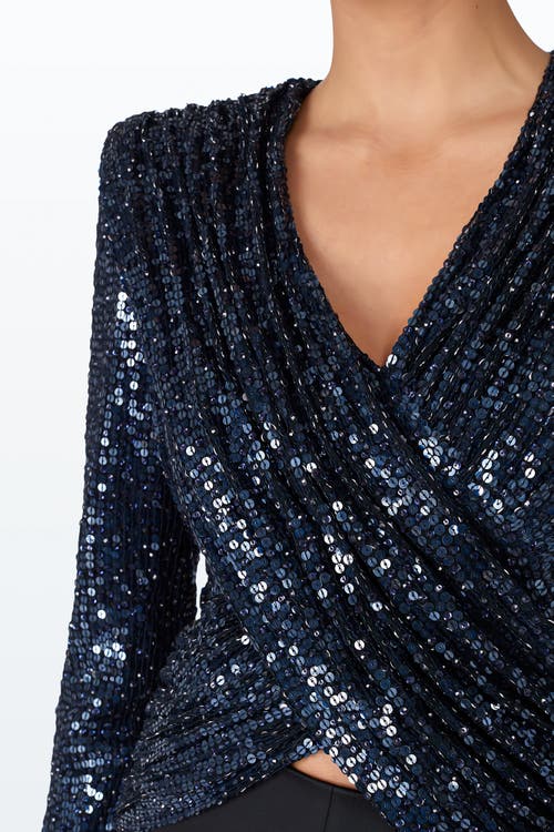 Jenny Packham Misty Blouse In Blue