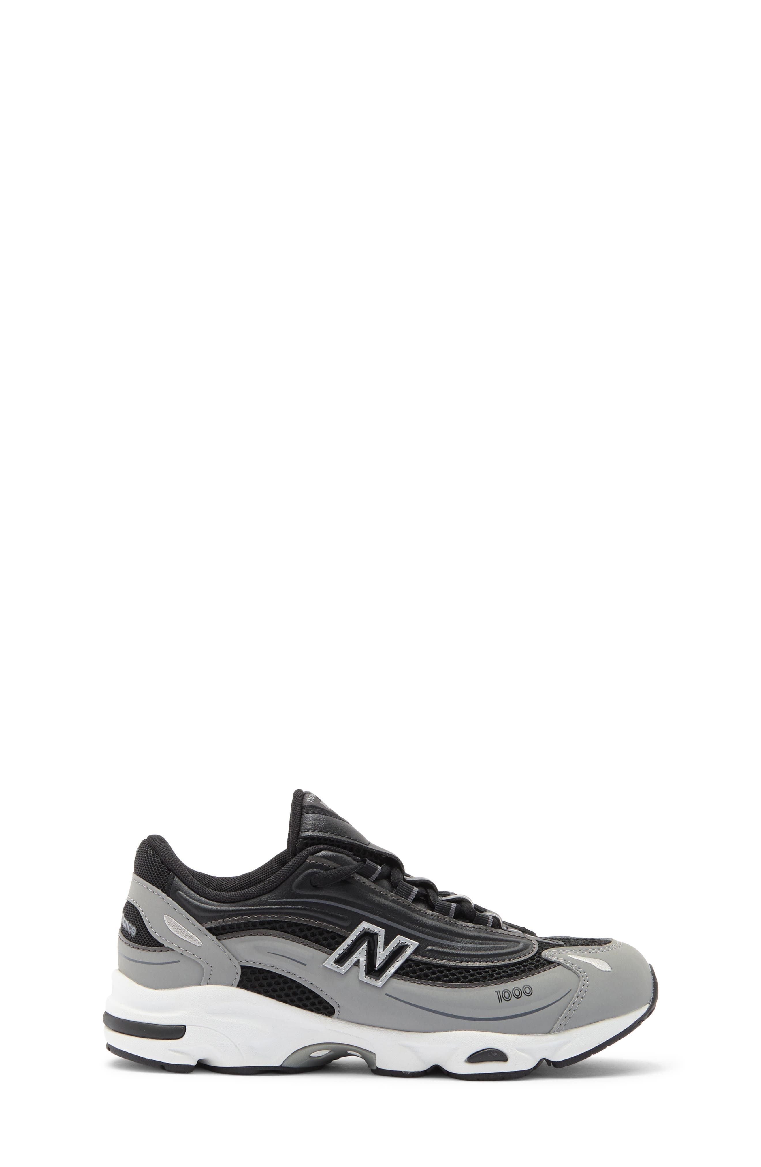 New Balance Kids' 1000 Sneaker, Alternate, color, Slate Grey/ Black