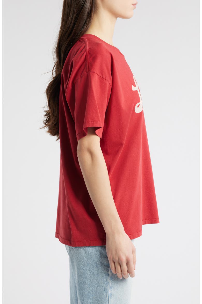Lovesick Merch Cotton Graphic T-Shirt, Alternate, color, SCARLET