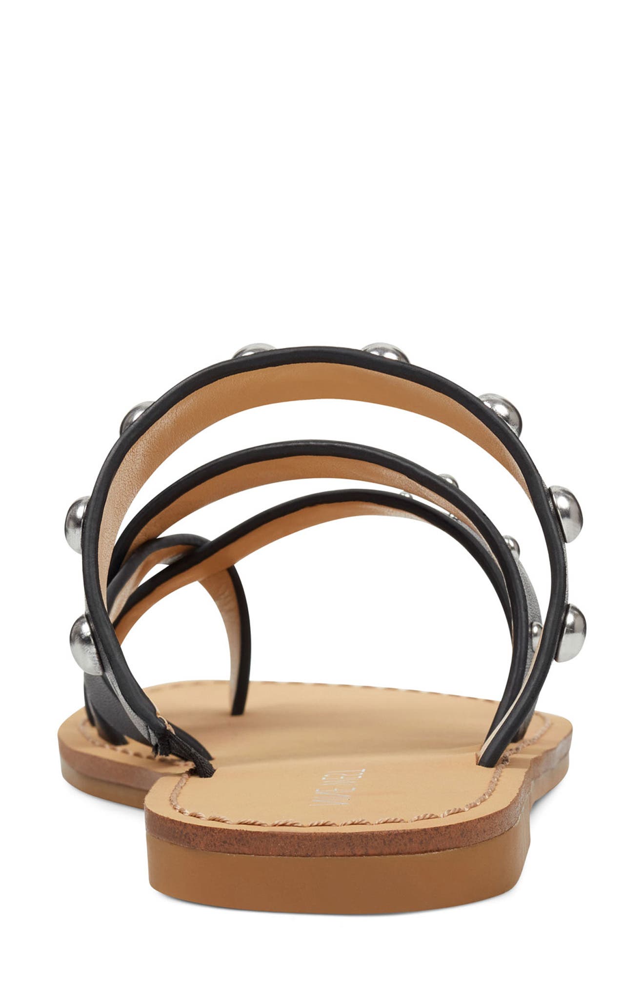 Nine West Clara Studded Toe Loop Sandal, Alternate, color, 