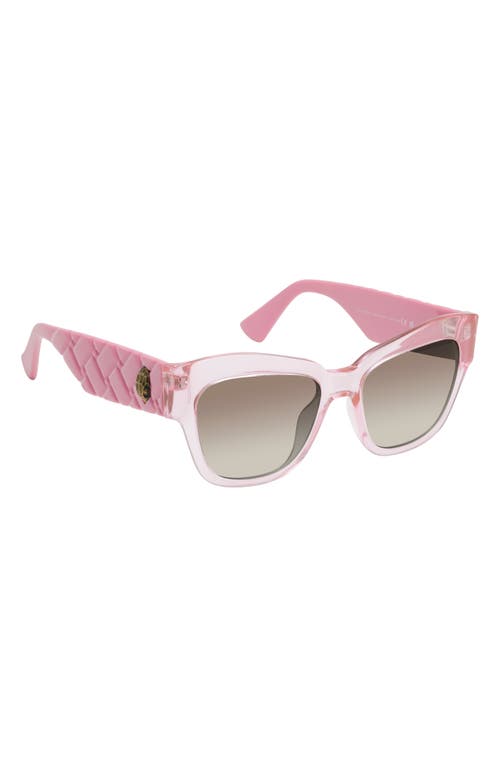 Kurt Geiger London 53mm Cat Eye Sunglasses In Pink